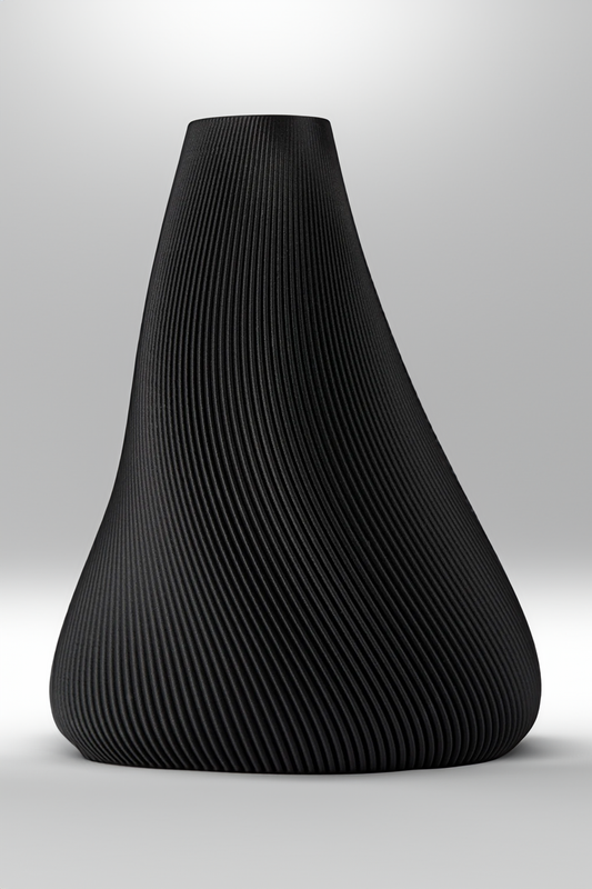 sheyn black bloz vase / 158g